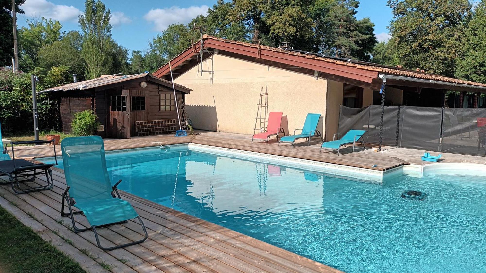 La Chambre Du Gaille Captieux Esterno foto